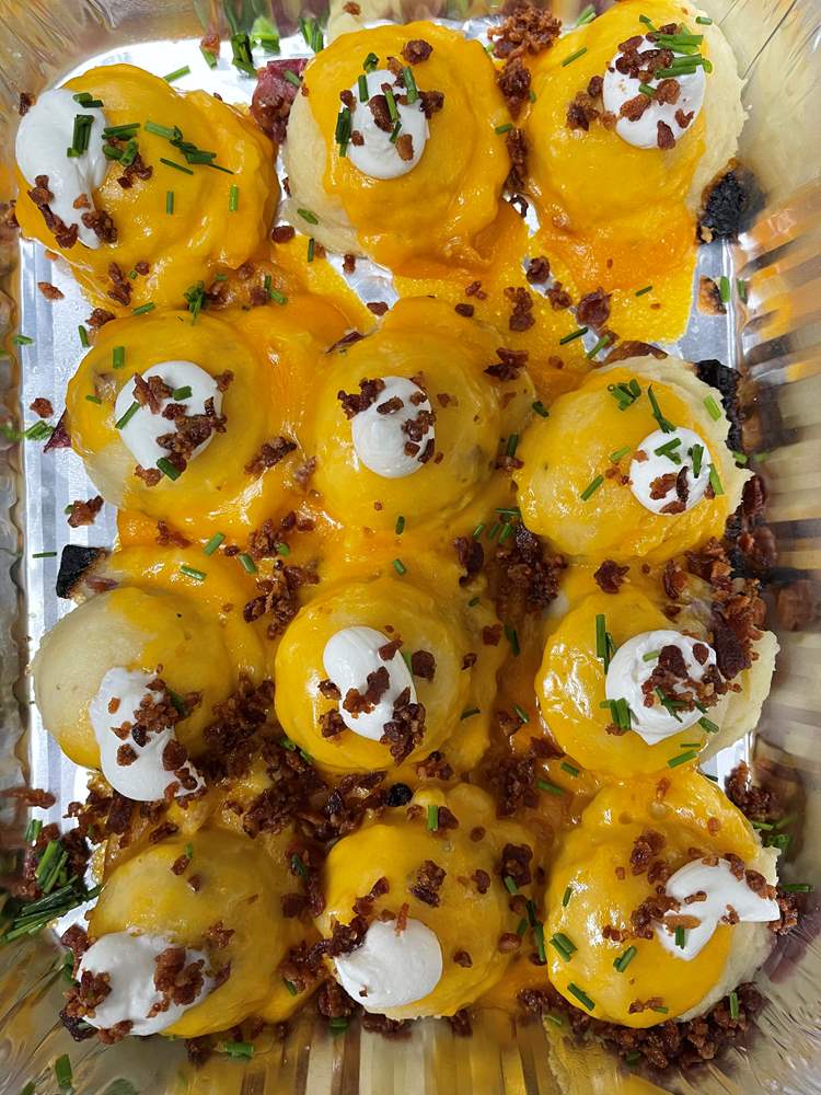 Catering Tray Mashed Potato Wontons