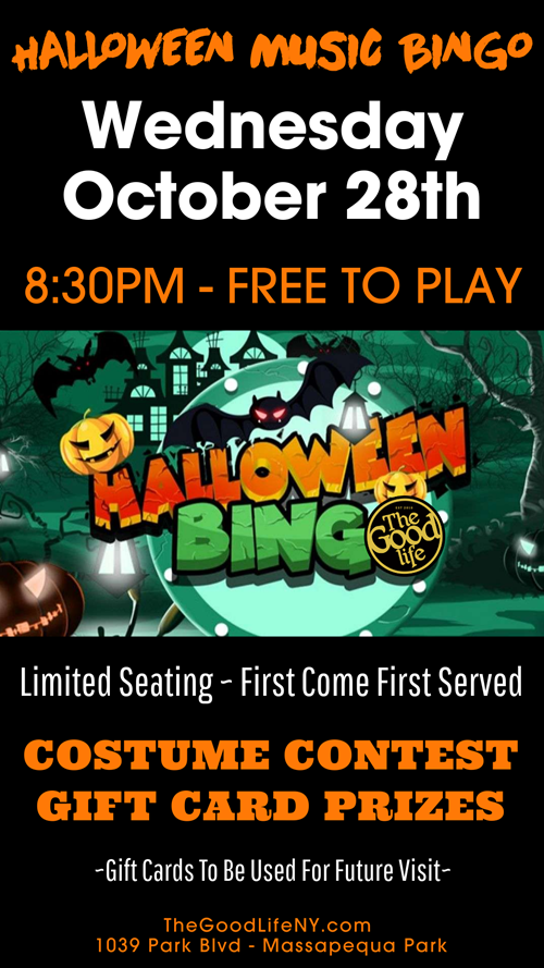 Halloween Music Bingo